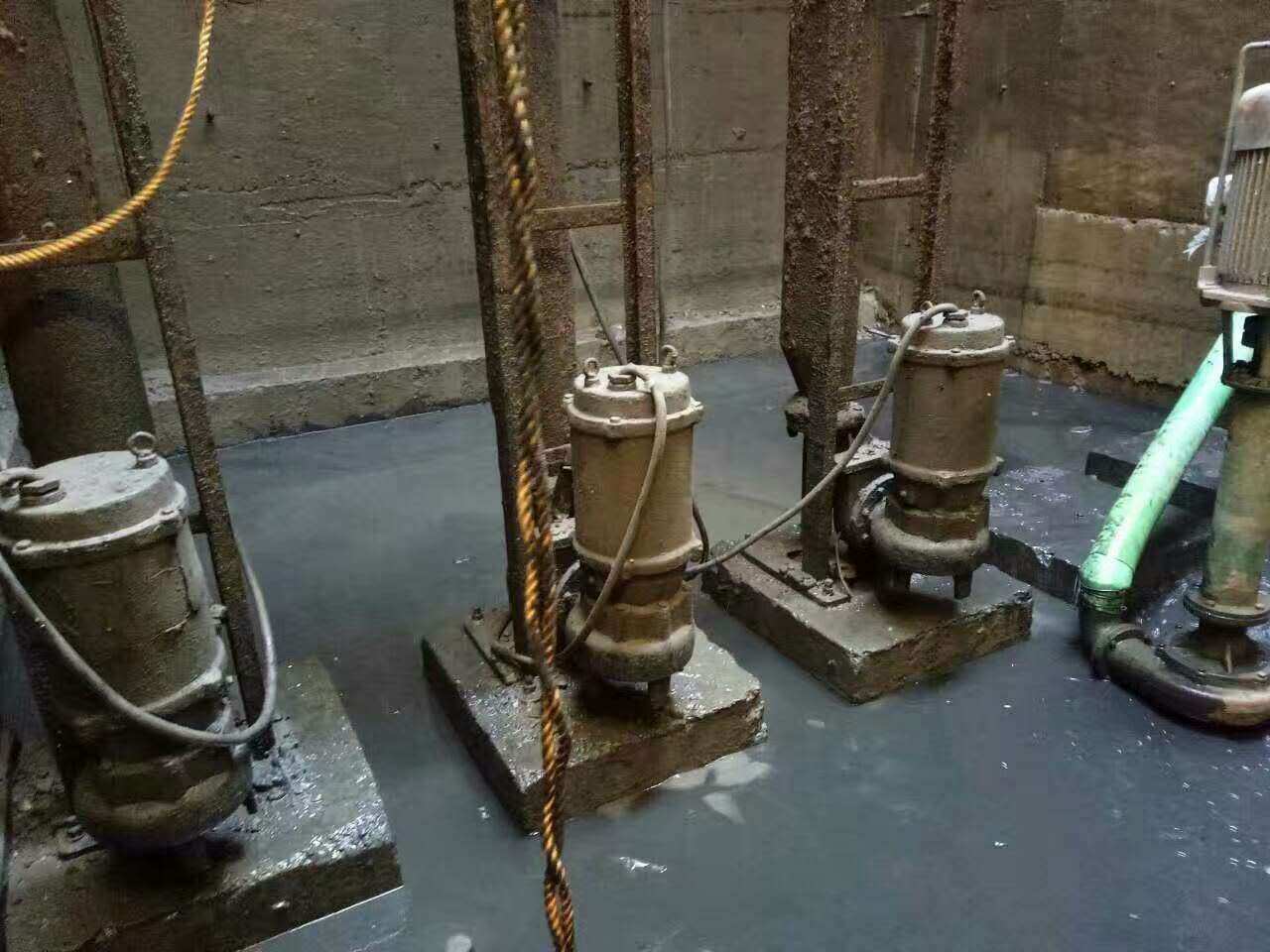 电白污水池清理